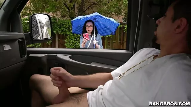 intenso pompino rende Ashley viso appiccicoso tette naturali hard sporco di sperma